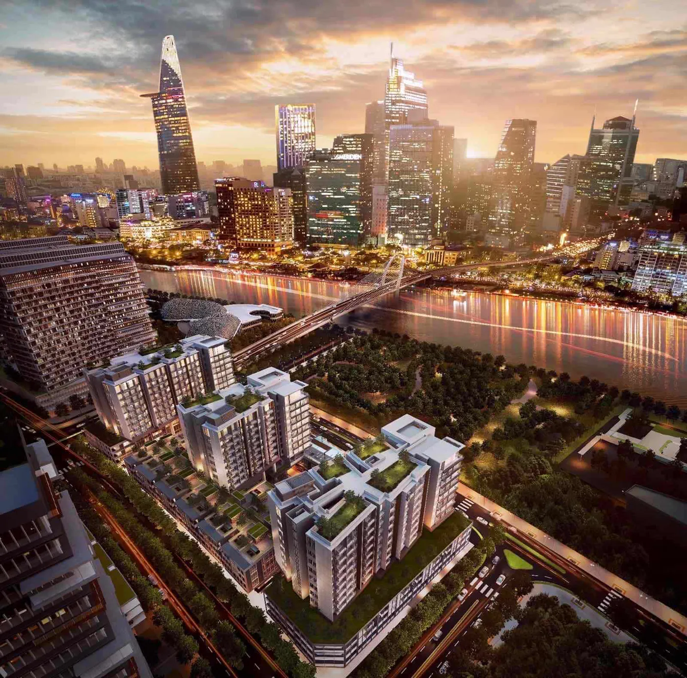 Phối cảnh The Metropole